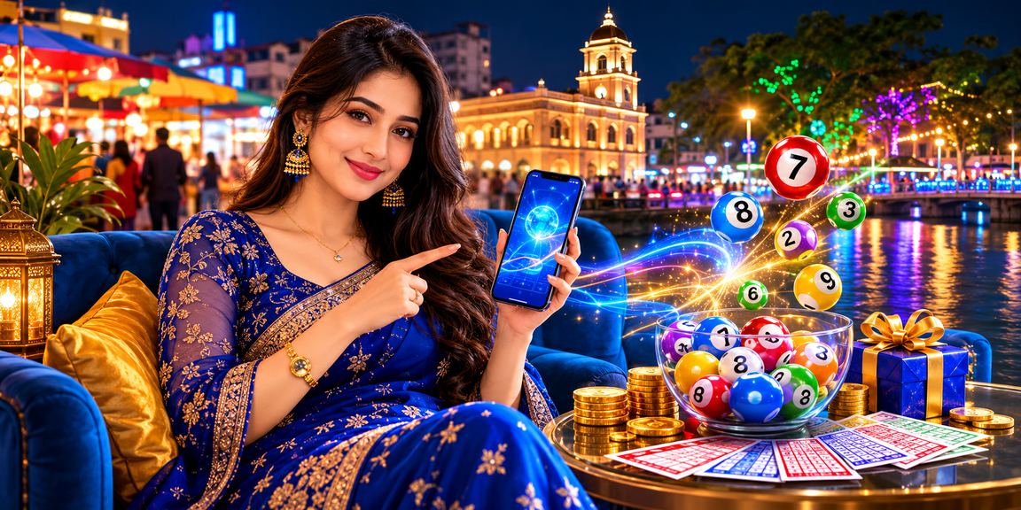 ময়মনসিংহে রাতের বাজারে jw388 ভিআইপি লটারি গেমের দৃশ্য